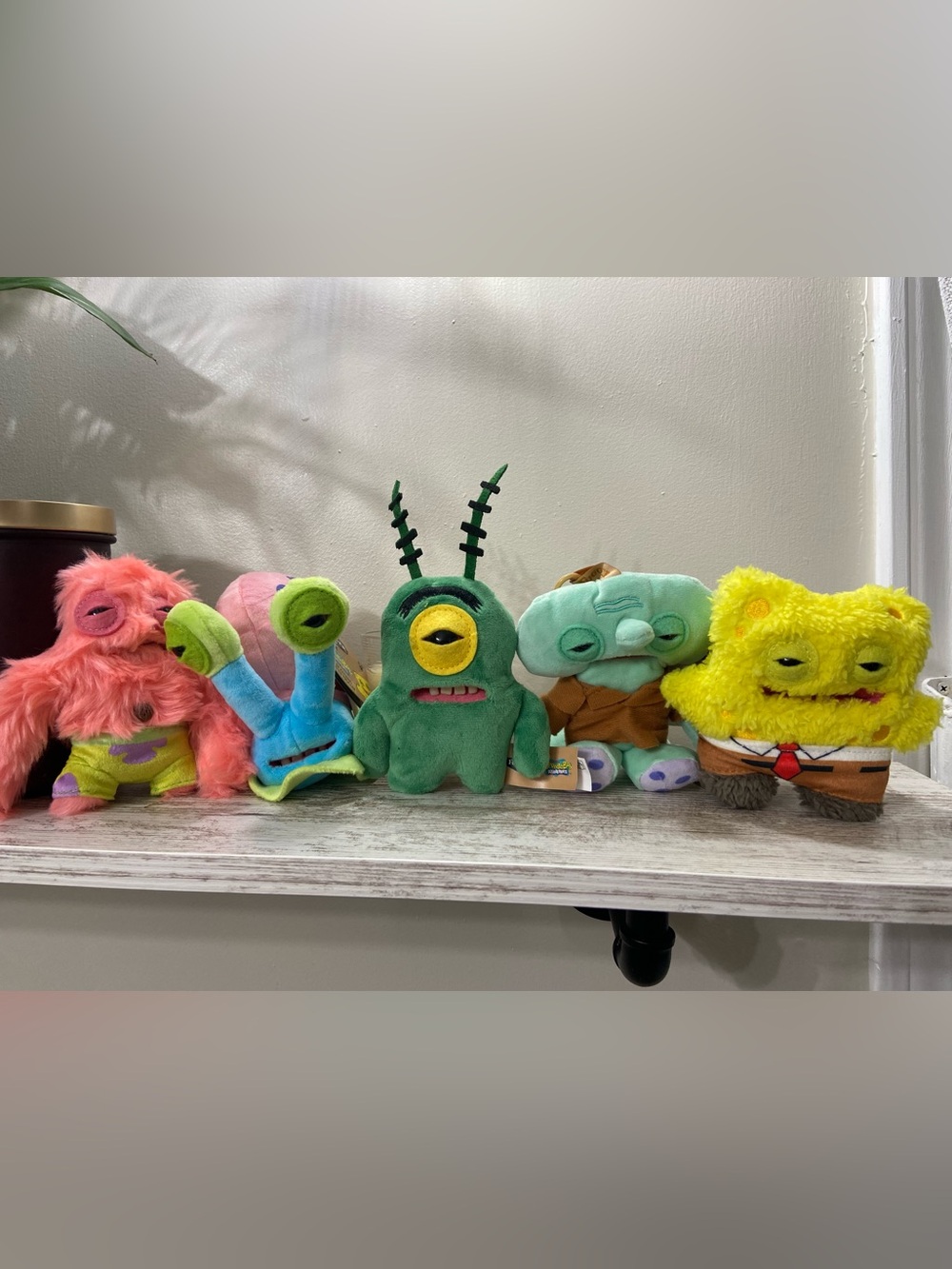 Fuggler X Keyrings SpongeBob Square Pants and Friends- SET OF 5!!